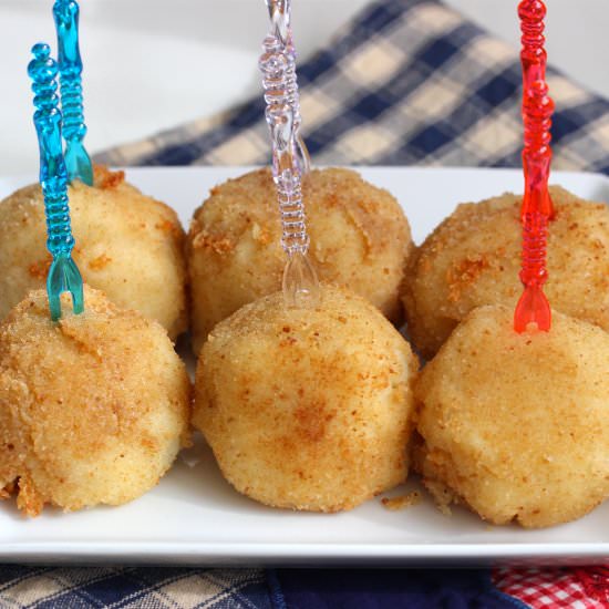 Potato & Cheese Super Balls - Recipe photo by Ale Gambini