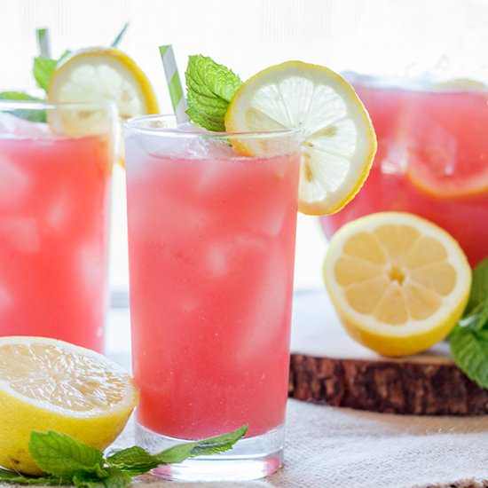 Raspberry Lemonade - Recipe photo by JennMeyering