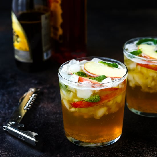 Apple Firebeer Cocktail - Recipe photo by Mommys Home Cooking