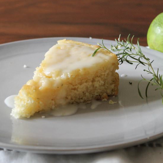 Rosemary Lime Cake - Recipe photo by JayofBaking