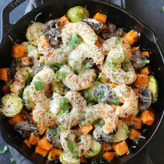 Sweet Potato Shrimp Skillet - Recipe photo by Garden in the kitchen