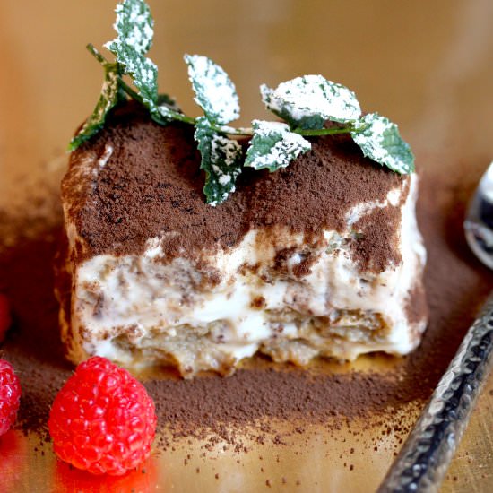 Guilt-free Tiramisu - Recipe photo by Ale Gambini