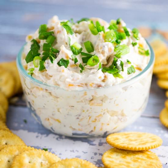 Cheddar Bacon Garlic Dip - Recipe photo by thegraciouswife