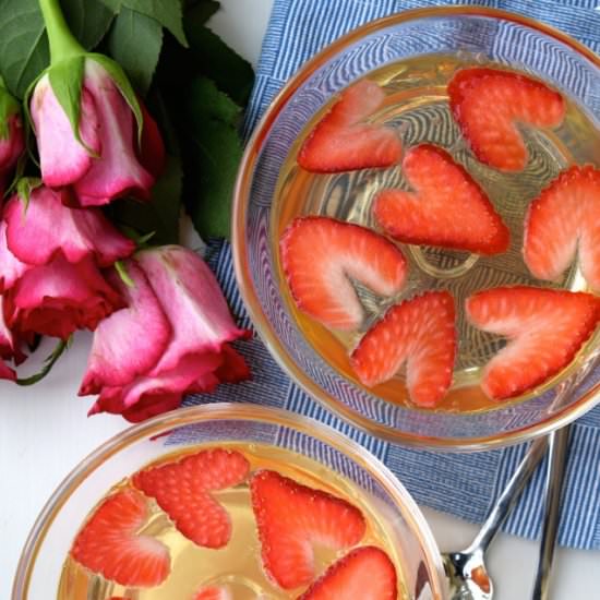Strawberry & Champagne Jellies - Recipe photo by missrachelphipps