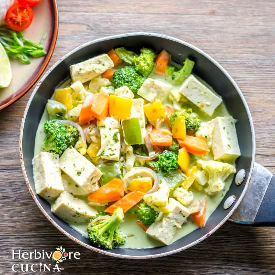 Quick Thai Green Curry - Recipe photo by Herbivore Cucina