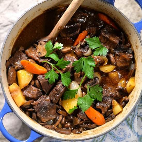 French Beef Bourguignon - Recipe photo by thetasteSF