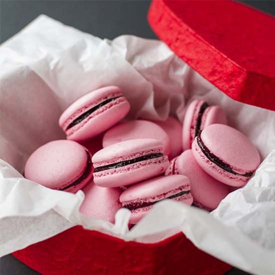 Very Berry Macarons - Recipe photo by pizzarossa