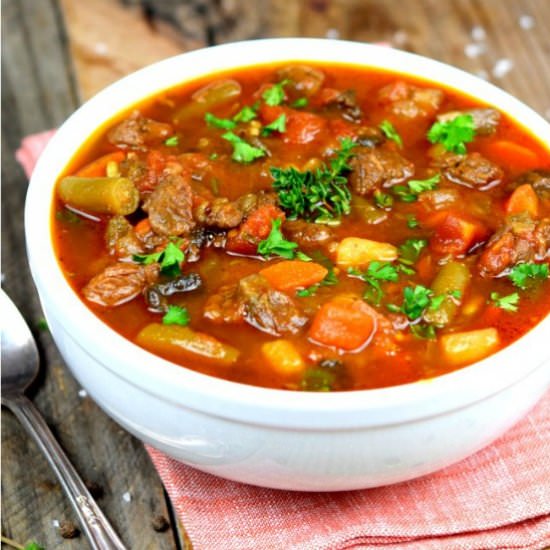 Vegetable Beef Soup - Recipe photo by Gonna Want Seconds