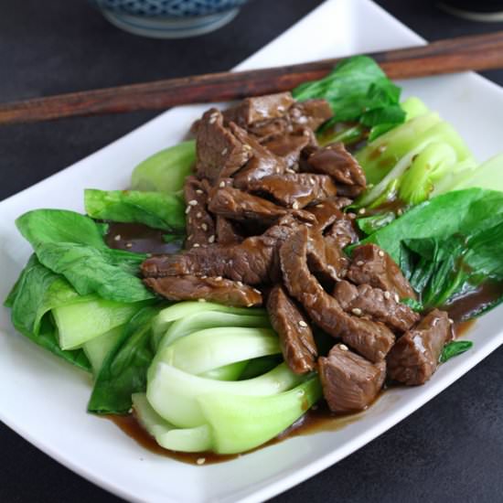 Beef Stir-fry with Oyster Sauce - Recipe photo by foxy folksy