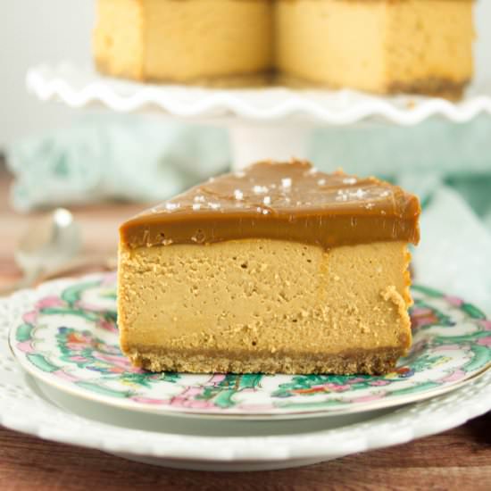 Dulce de Leche Cheesecake - Recipe photo by tiffanybendayan