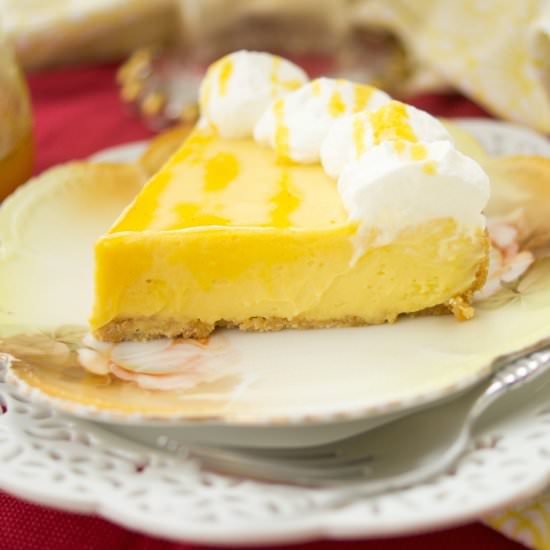 Instant Pot Passion Fruit Pie - Recipe photo by tiffanybendayan
