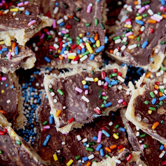 Cracker toffee - Recipe photo by evabakes