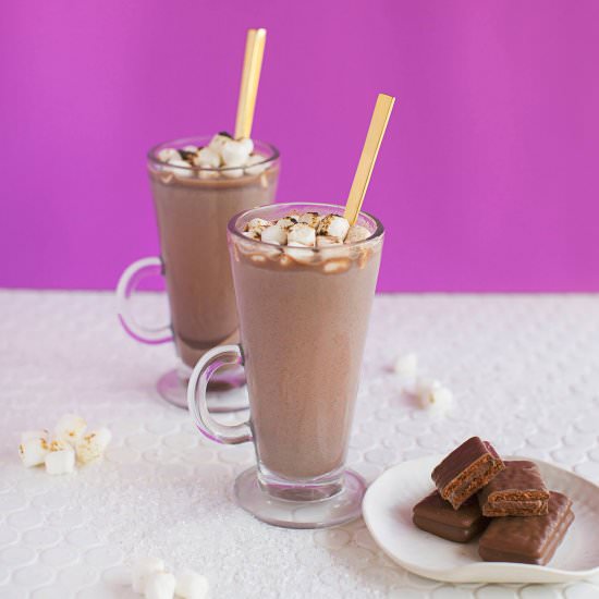 Triple Hot Chocolate - Recipe photo by abeautifulmessblog