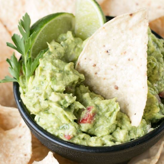 Veggie Guacamole - Recipe photo by FoodFanatical