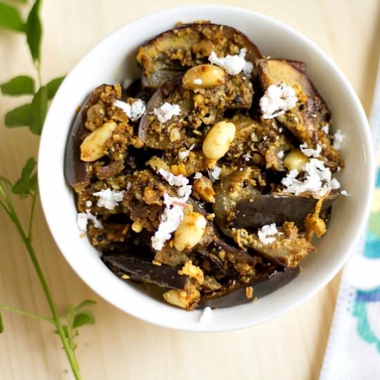 Eggplant Peanut Curry - Recipe photo by srividhya