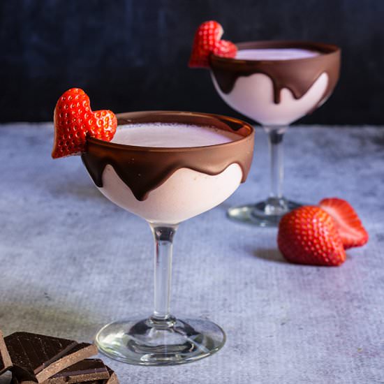 Chocolate Strawberry Martini - Recipe photo by viktoriastable