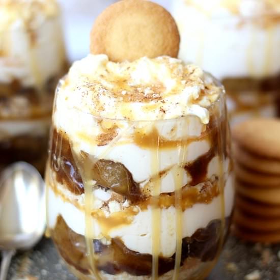 Caramel Apple Cheesecake Trifle - Recipe photo by Suburban Simplicity