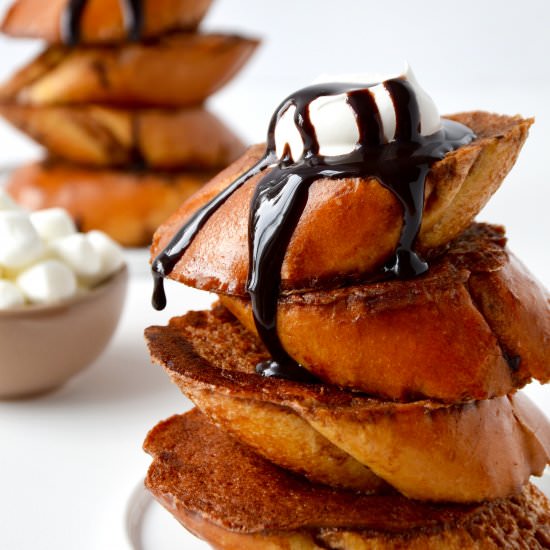 Hot Chocolate French Toast - Recipe photo by justataste