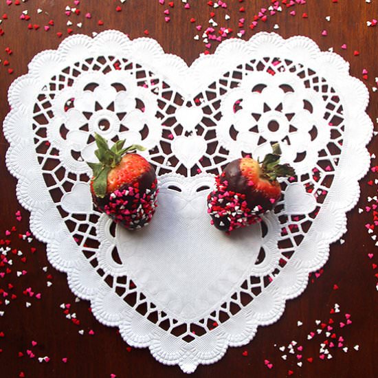 Chai Chocolate Covered Strawberries - Recipe photo by abiteofinspiration
