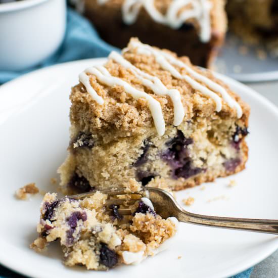 Blueberry Coffee Cake - Recipe photo by Stuck on Sweet