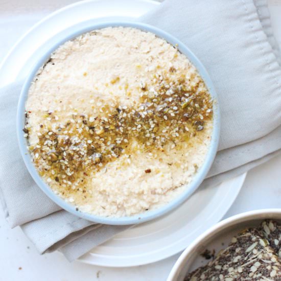 Roasted Cauliflower Dip - Recipe photo by nourishmemum