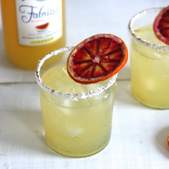 Spicy Blood Orange Margarita - Recipe photo by garnishgirl