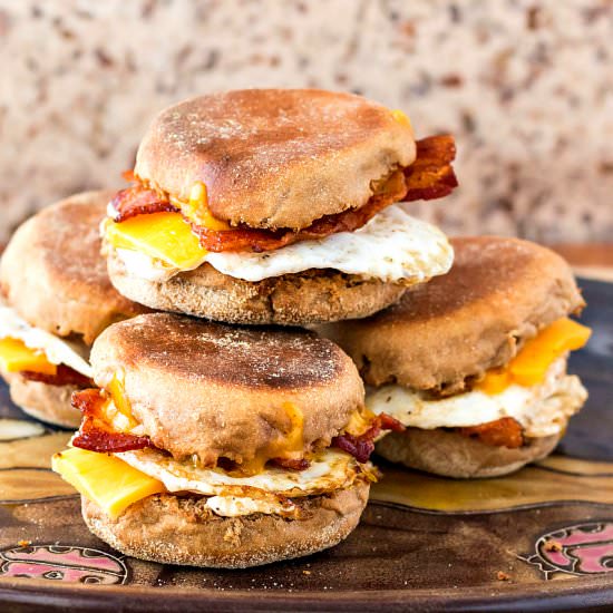 Whole Wheat English Muffin - Recipe photo by onlinepastrychef