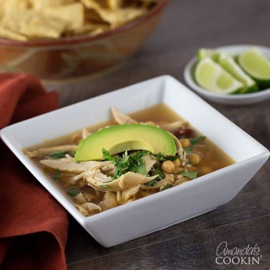 Chipotle Chicken Soup - Recipe photo by amandascookin