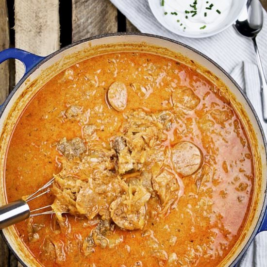 Hungarian Goulash - Recipe photo by the hungry bluebird