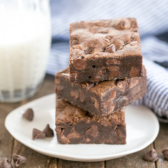 Fudgy Cocoa Brownies - Recipe photo by thatskinnychickcanbake