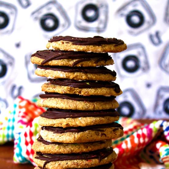 Brown Sugar Chocolate Fudge Cookies - Recipe photo by beetsandberries