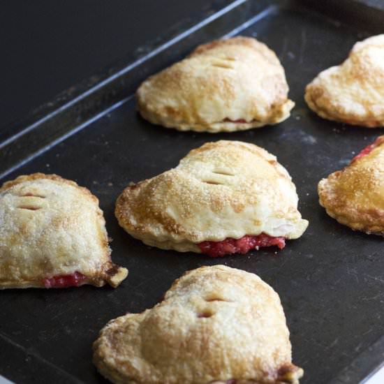 Cherry Cream Cheese Hand Pies - Recipe photo by Coco and Ash