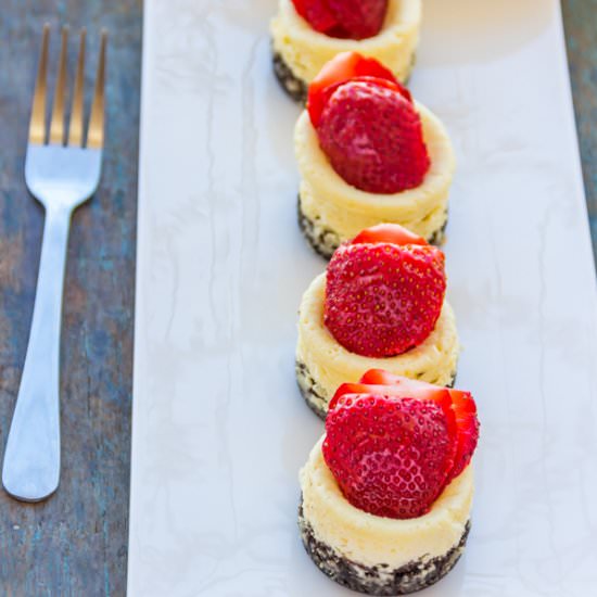 Mini Oreo Cheesecakes - Recipe photo by Priyanka DK