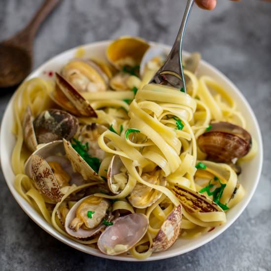 Clam Pasta - Recipe photo by cookingwithlei