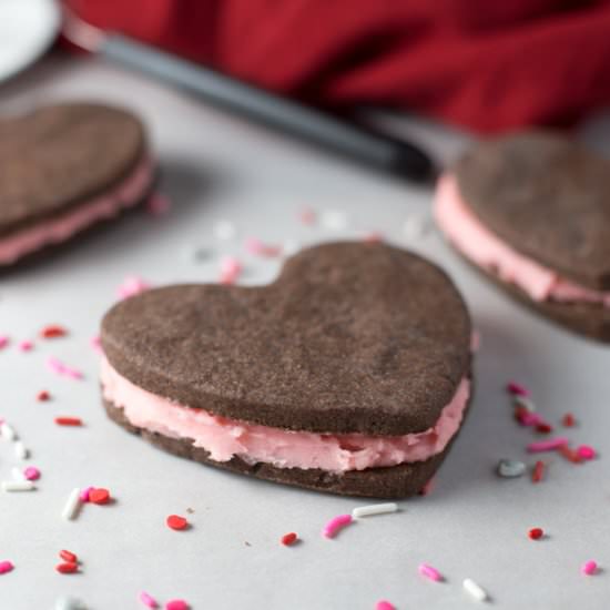 Chocolate Shortbread Cookies - Recipe photo by Seasonly Creations