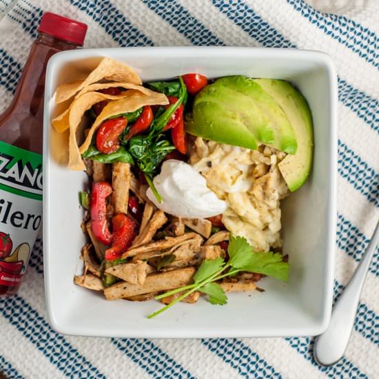 Vegetarian Chicken Bowl Recipe - Recipe photo by PepperPowered