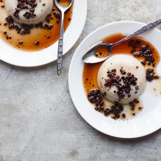 Coconut Panna Cotta - Recipe photo by withfoodandlove