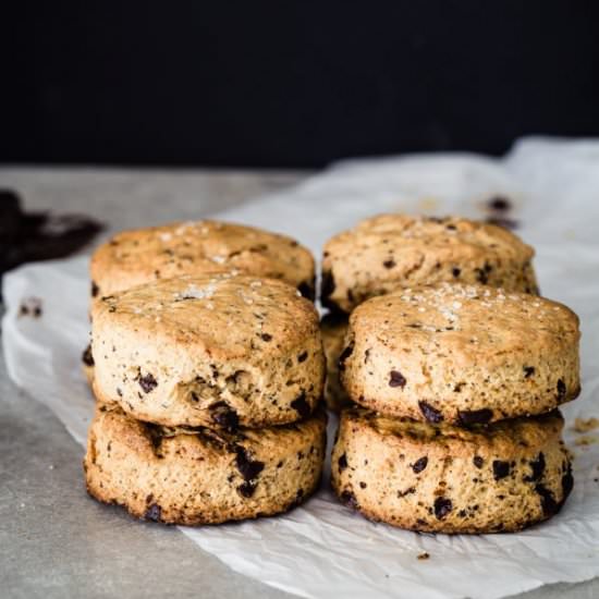 Whole Wheat Orange Chocolate Scones - Recipe photo by EatGood4Life