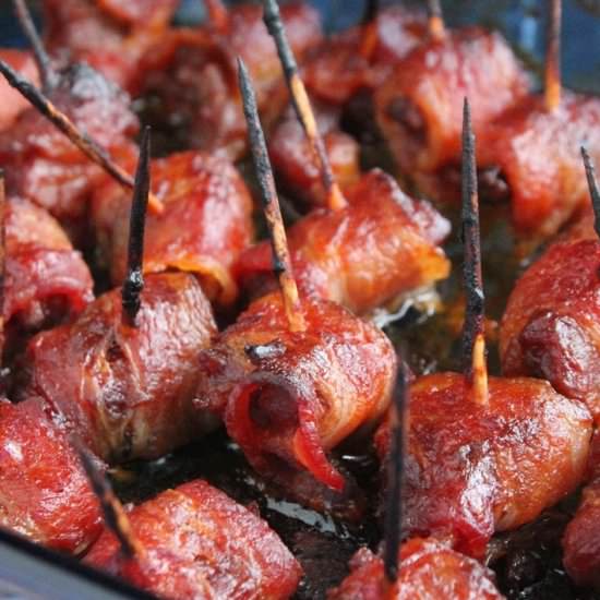 Bacon Wrapped Burnt Ends - Recipe photo by TheSpiffyCookie