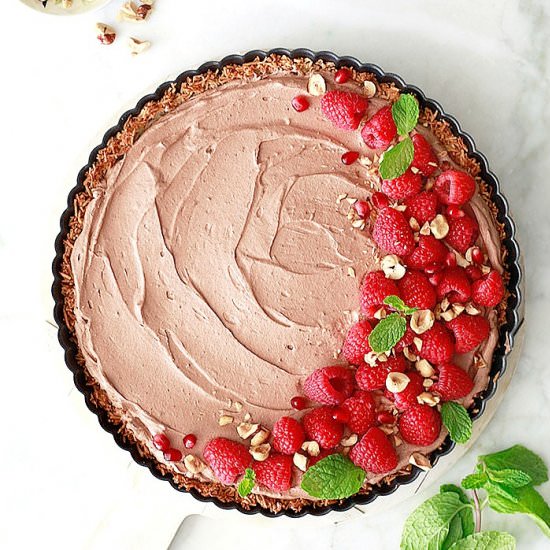 Vegan Chocolate Mousse Tart - Recipe photo by Yummy Mummy