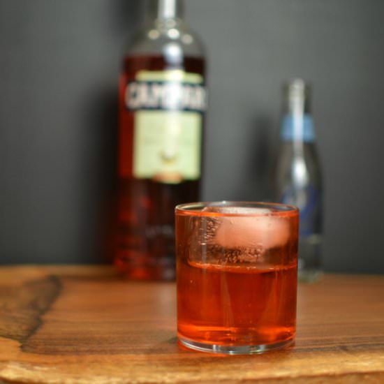 Campari Soda - Recipe photo by ABarAbove