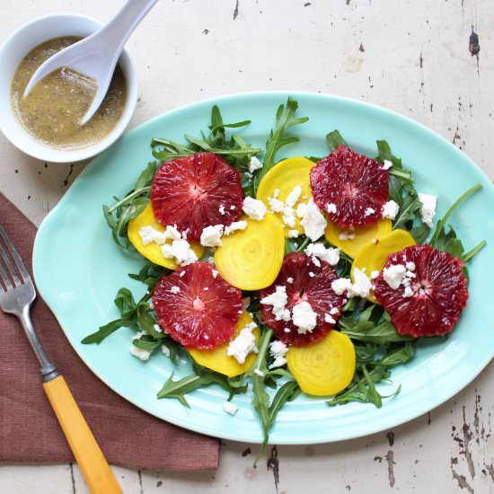 Blood Orange Beet Salad - Recipe photo by the good eats co