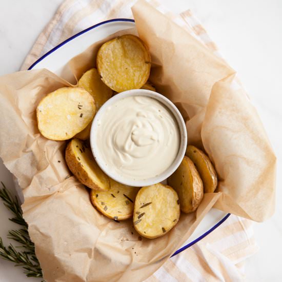 Creamy Raw Cashew Aioli - Recipe photo by AscensionKitchen