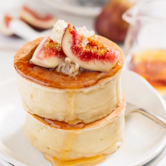 Gluten Free Fluffy Japanese Pancake - Recipe photo by Chopstick Chronicles