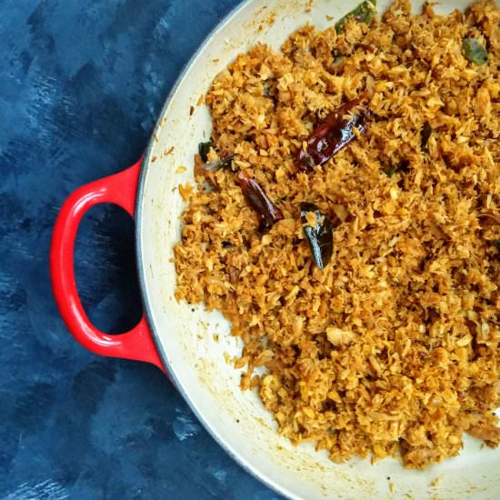 Kerala Tuna Thoran - Recipe photo by openbook