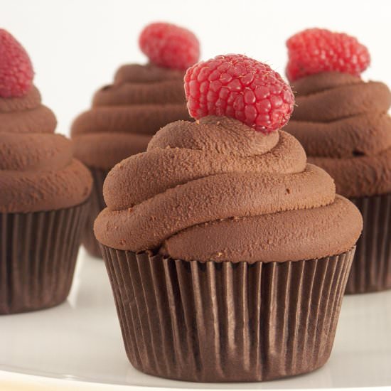 Chocolate Cupcakes with Ganache - Recipe photo by IFeelCook