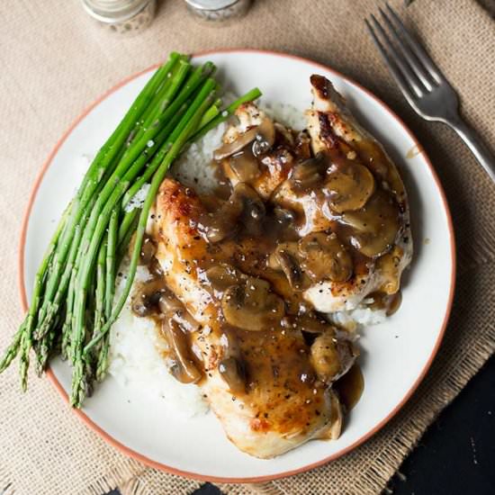 Chicken Madeira - Recipe photo by Kiwi and Carrot