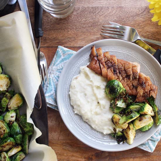 Pan Seared Duck Breast Dinner - Recipe photo by FunnyLoveLindsay