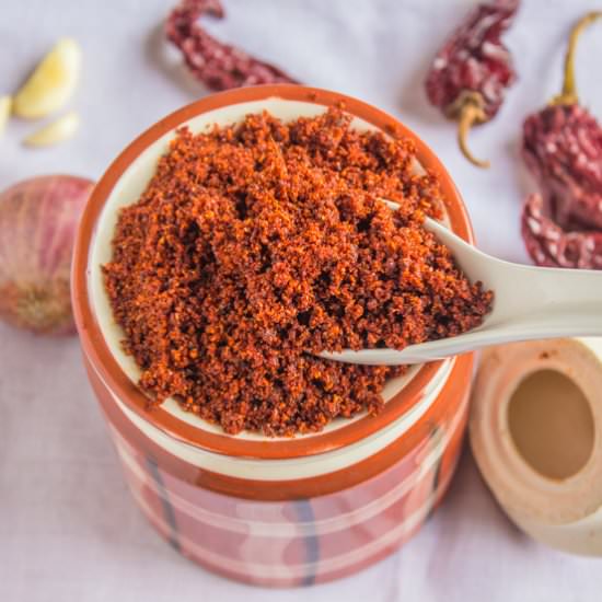 Kanda Lasun Masala - Recipe photo by KaliMirchbysmita