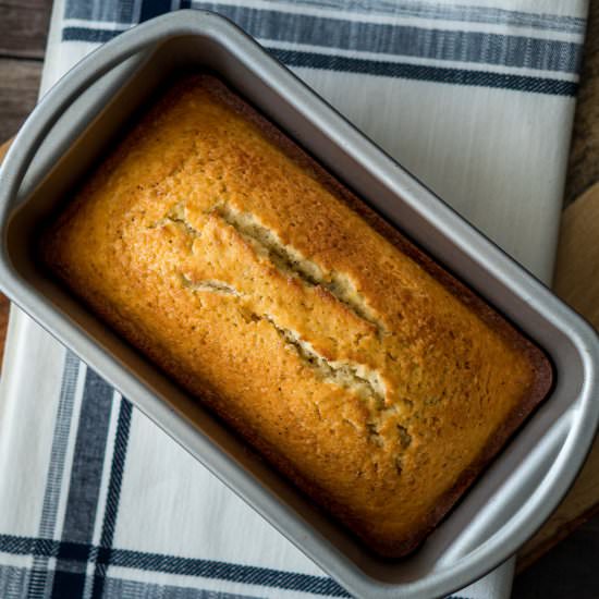 Poppy Seed Bread with an OJ Glaze - Recipe photo by LovePastaBlog